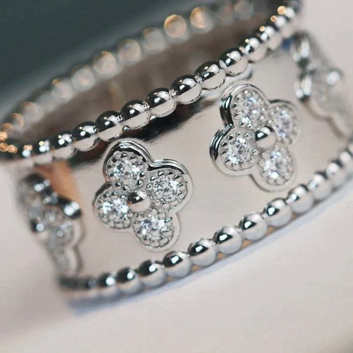 [Love More]CLOVER KALEIDOSCOPE RING 10MM