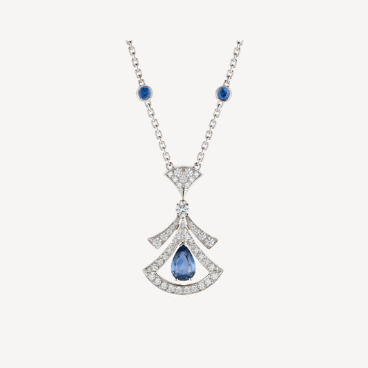 [Love More]DREAM NECKLACE AGATE DIAMOND SILVER