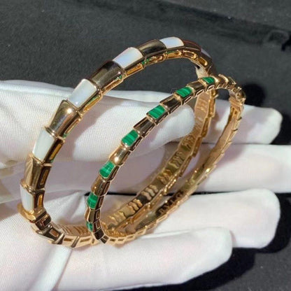 [Love More]SERPENTI BRACELET PINK GOLD MOP