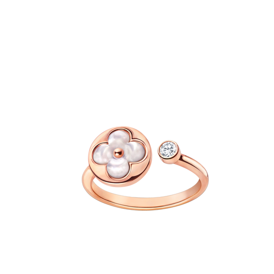 [Love More]SUN 1 DIAMOND PINK MOP RING